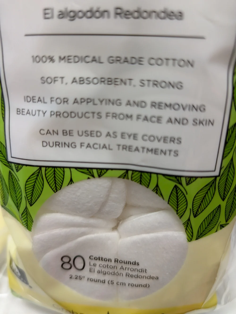 White Cotton Rounds - 2.25